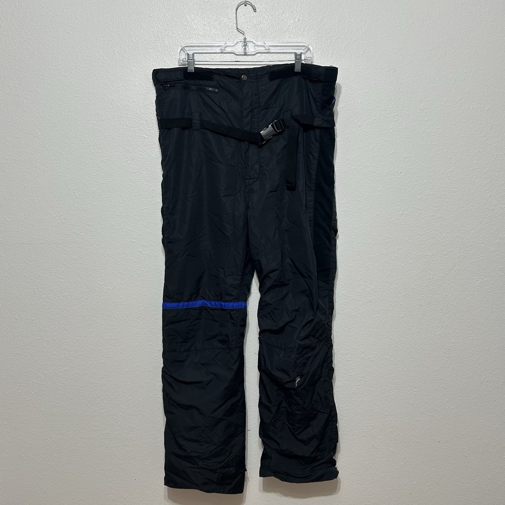 Sierra Designs Black Ski Pants Thinsulate 3M Thermal Insulation Womens L - HOLES